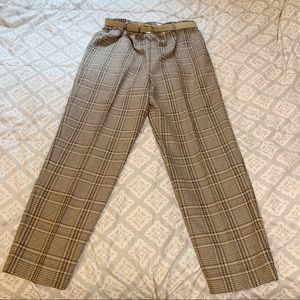 Vintage Plaid Pants
